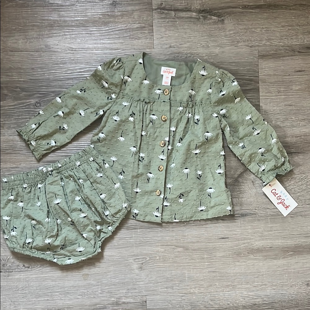 Sage green 2-pièce set NWT